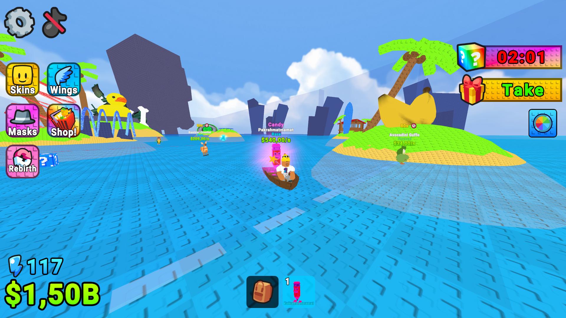 Obby: Swim for Brainrots — screenshot 1