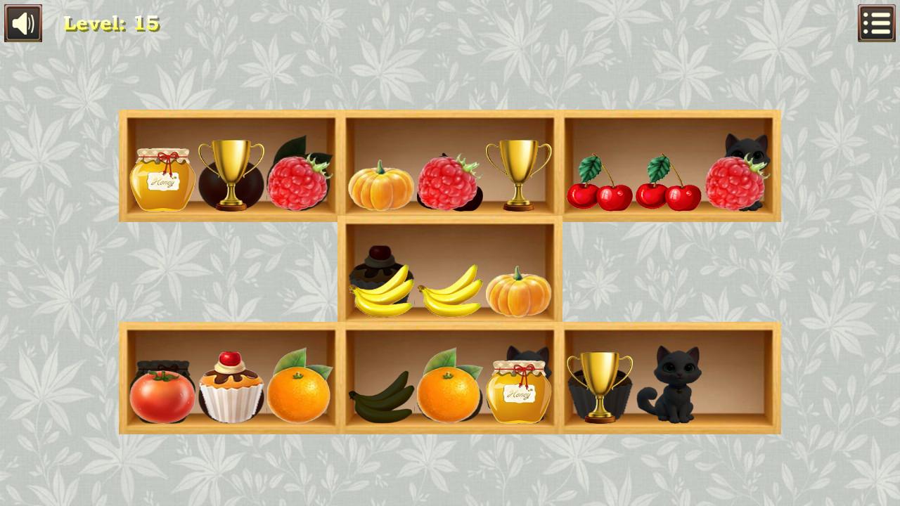 Put it on the shelves: Sort objects screenshot