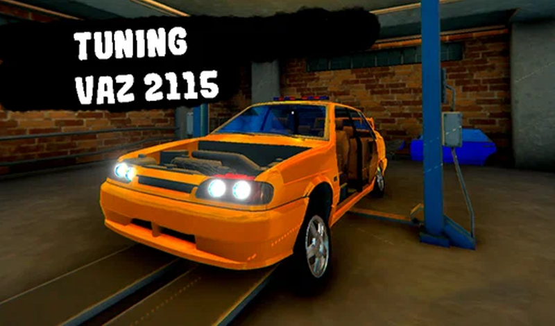 Tuning VAZ 2115 game cover