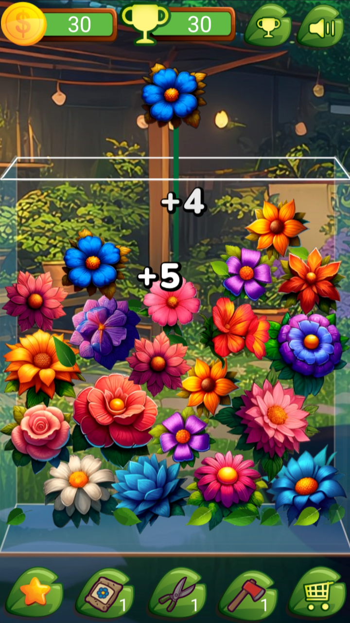 Flowers Merge 2048! Collect all screenshot 12