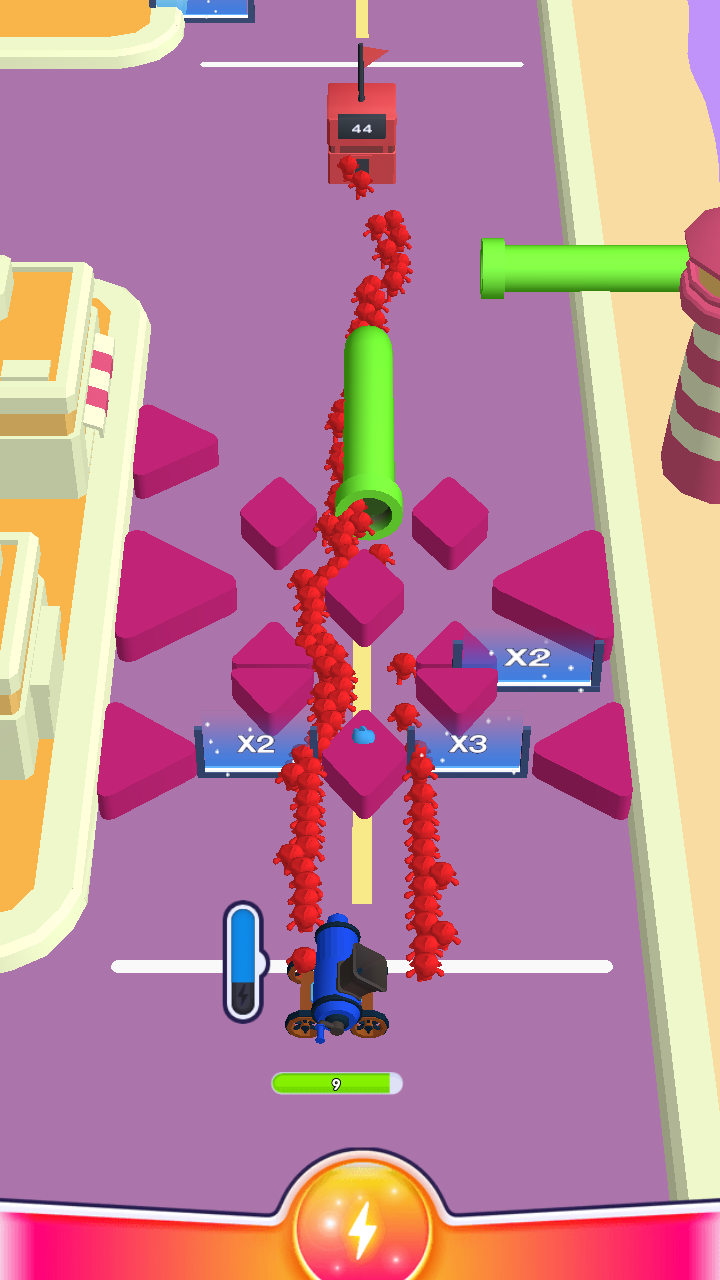 Crowd Cannon Clash screenshot 4
