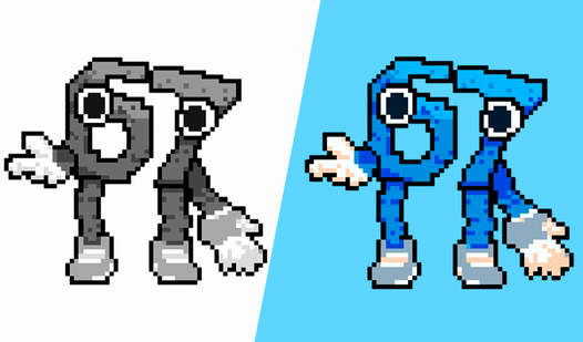 Color by Numbers: Brainrot, Fnaf, Sprunki, PvZ