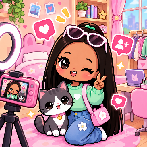 Blogger Dress-Up: Fashion, Filming, Pets icon