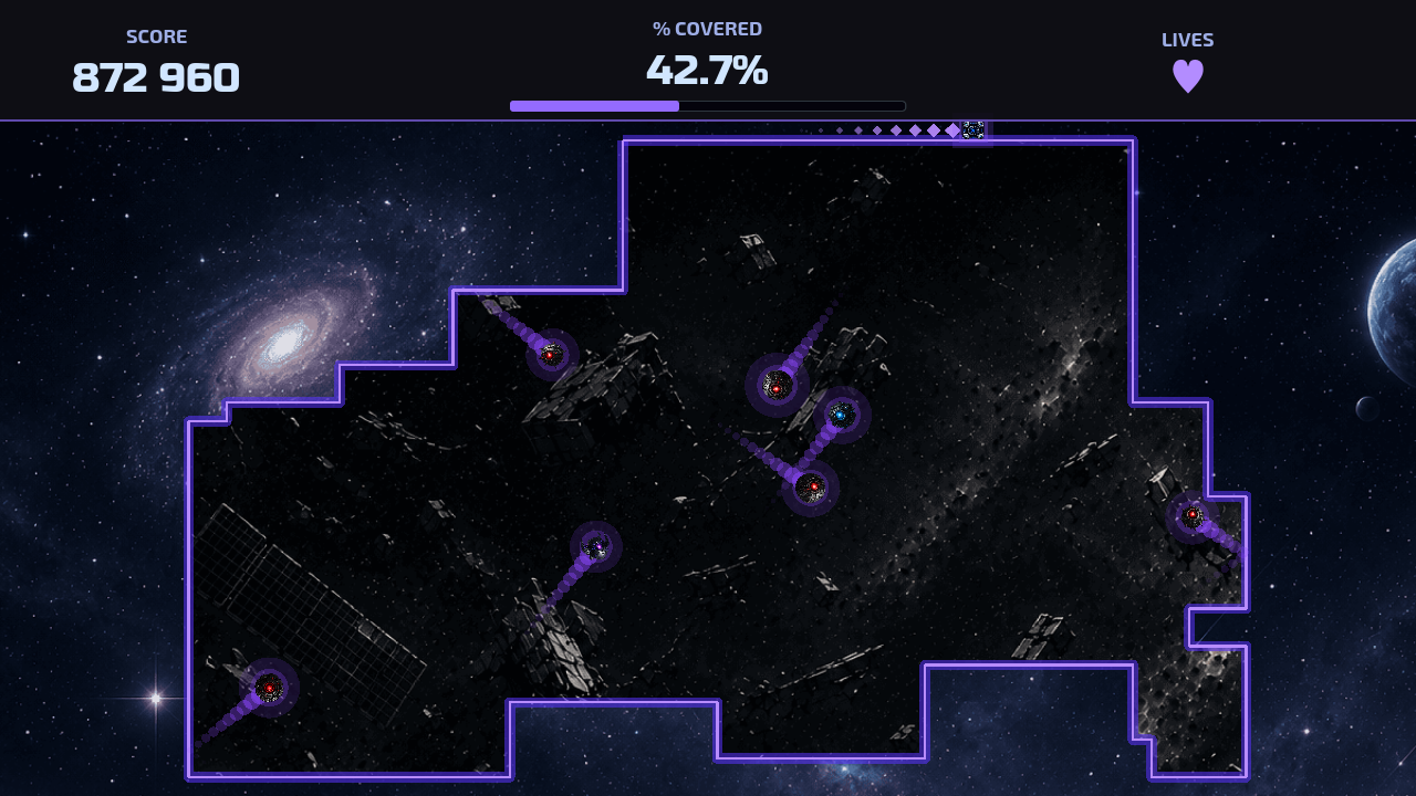Xonix path of the liberator — screenshot 9