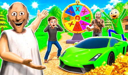Granny and Lamborghini