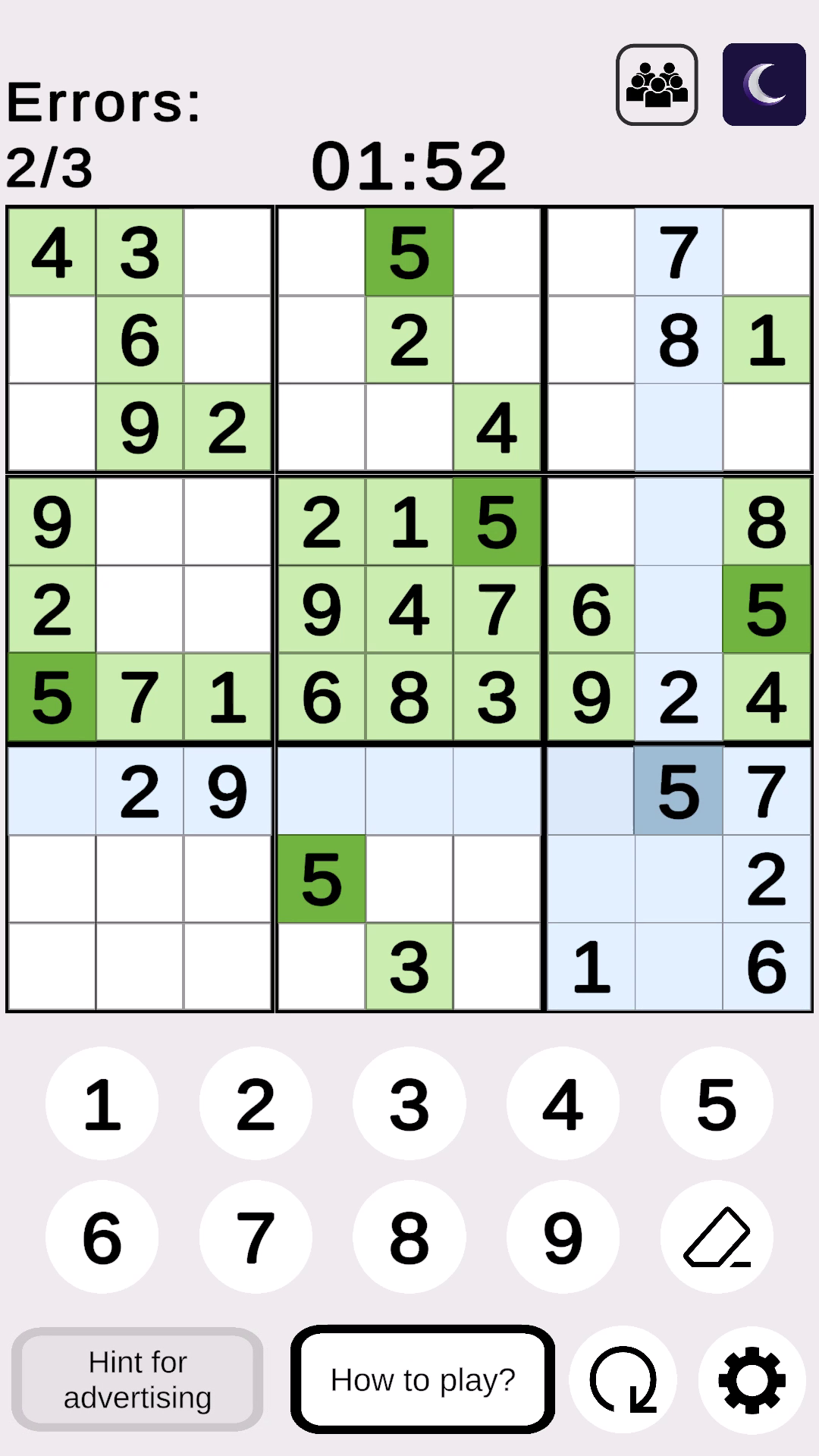 Classic Sudoku (9x9) screenshot 9