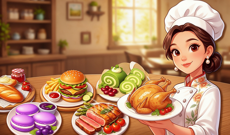 Food Match: Build a Restaurant game cover