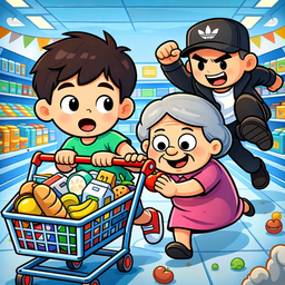 Супермаркет Раннер: Коллекция Продуктов