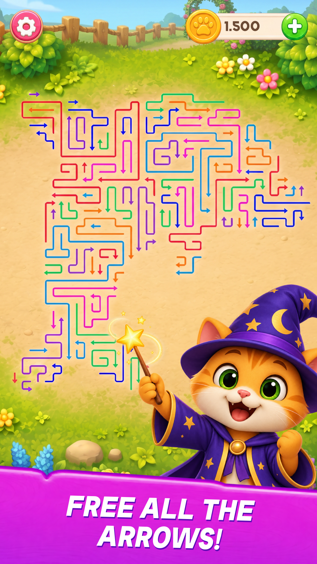 Tap Arrows: Super Cat screenshot 6