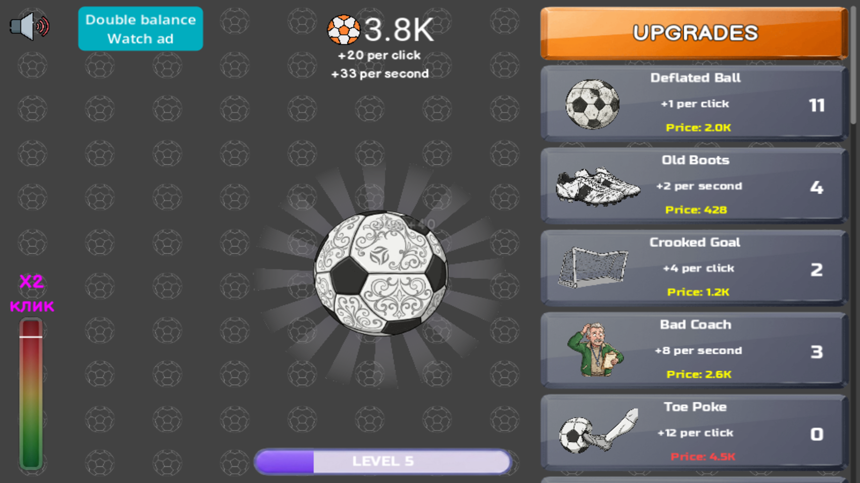 Football Clicker: Evolution — screenshot 3
