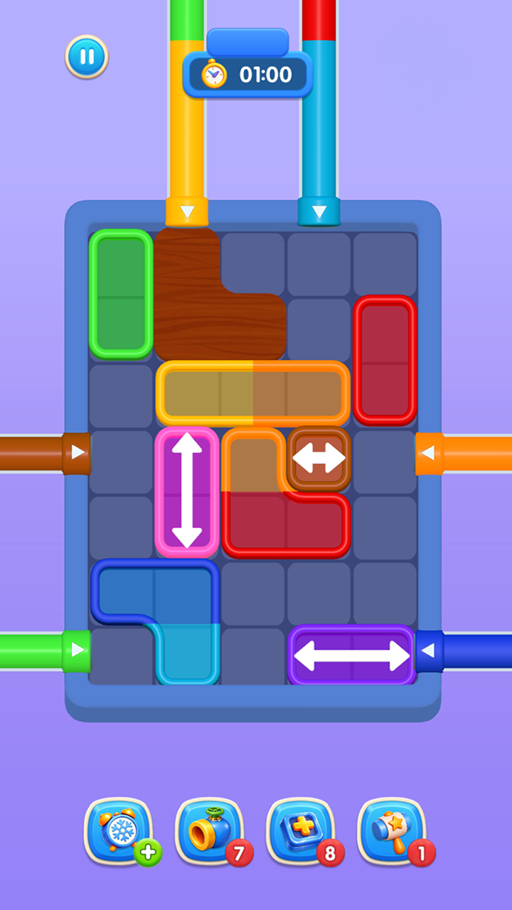Water Block Jam: Color Sort screenshot 3