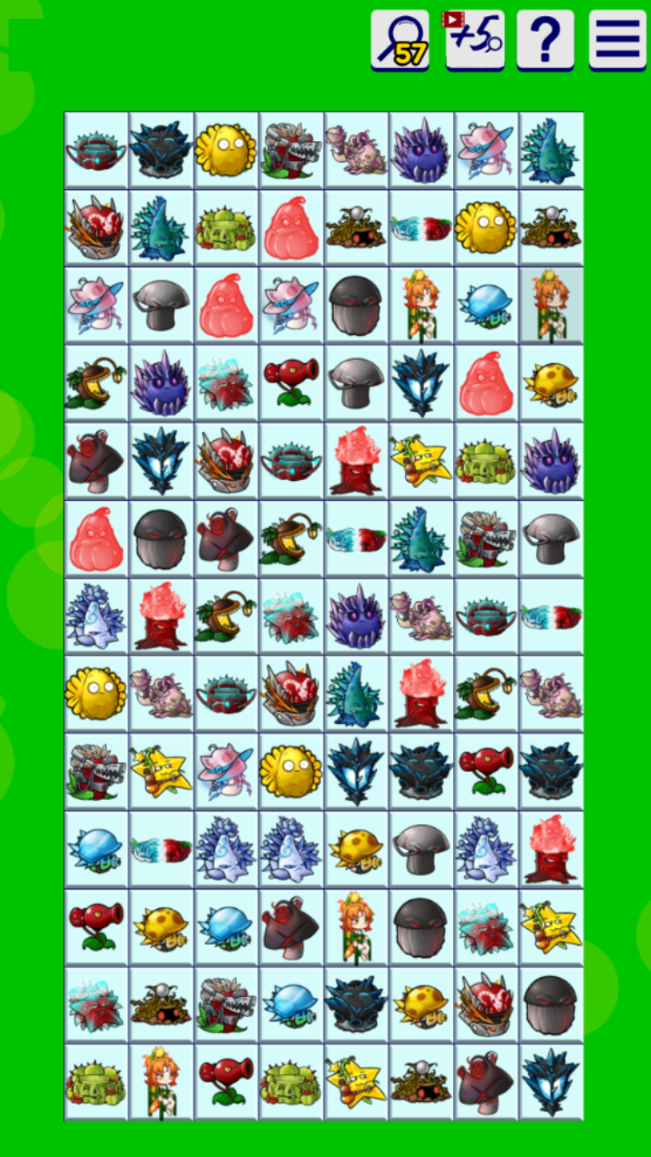 Mahjong Plants Versus Zombies Fusion Mod screenshot 4