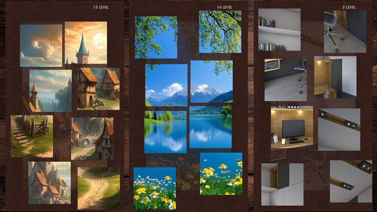 Assemble beautiful puzzles screenshot