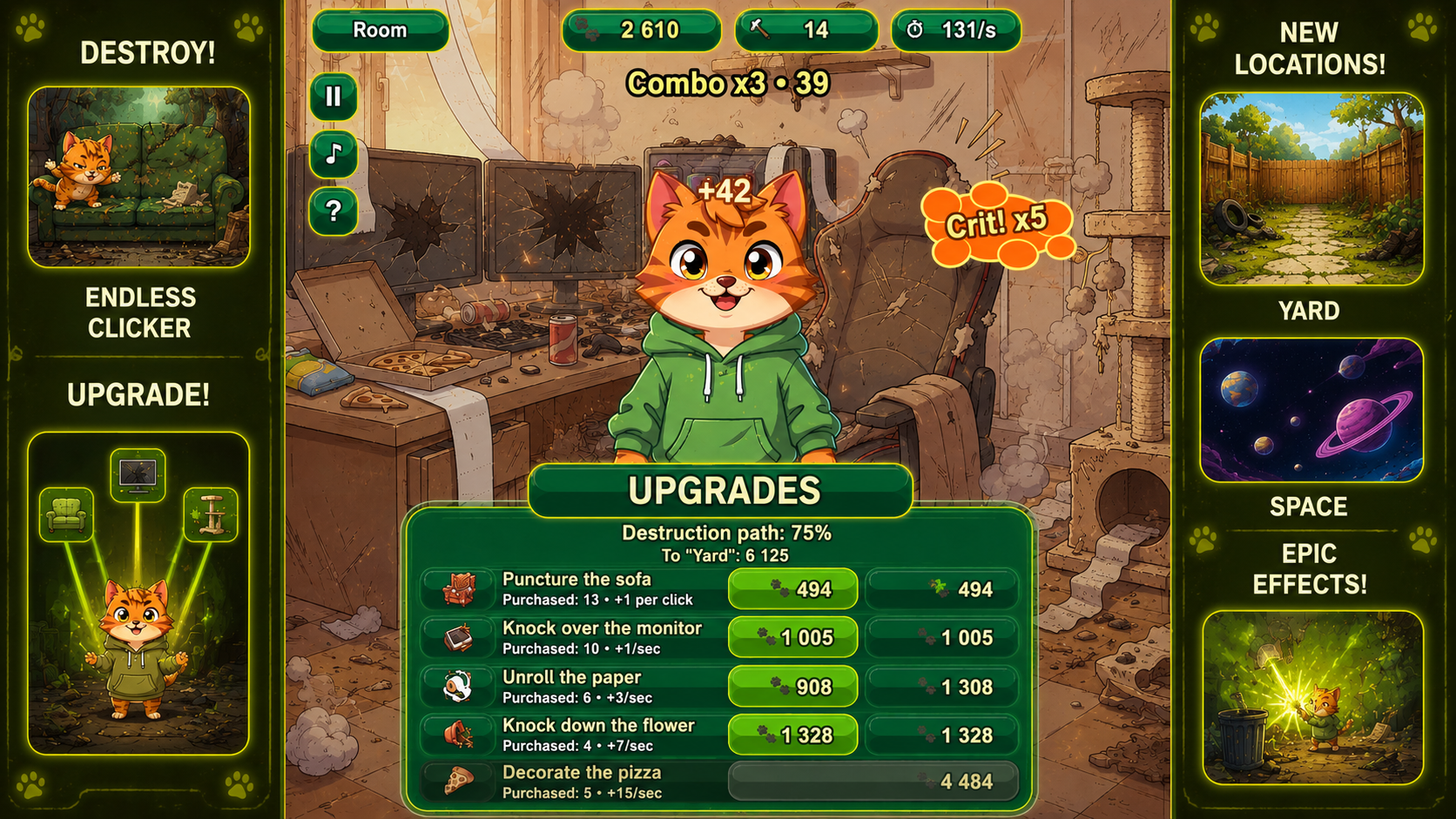 Cat of Destroy — screenshot 3