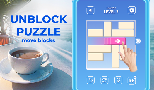 Unblock Puzzle - move blocks