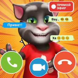 Говорящий Кот Том звонит: Чат-Пранк, Видеозвонок