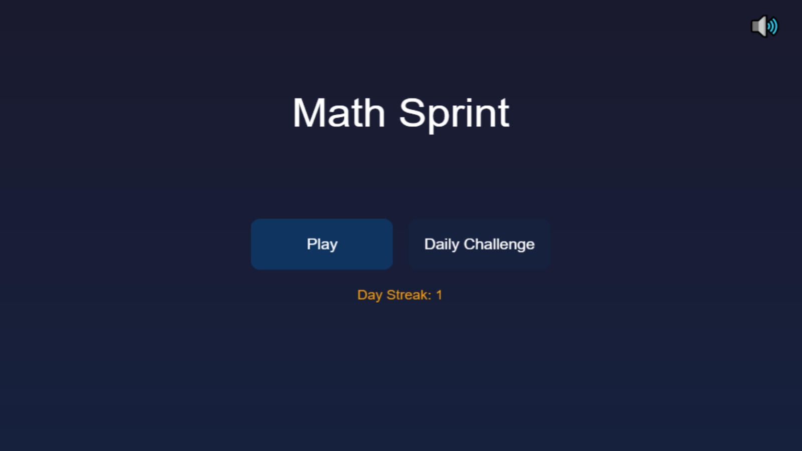 Math Sprint — screenshot 1