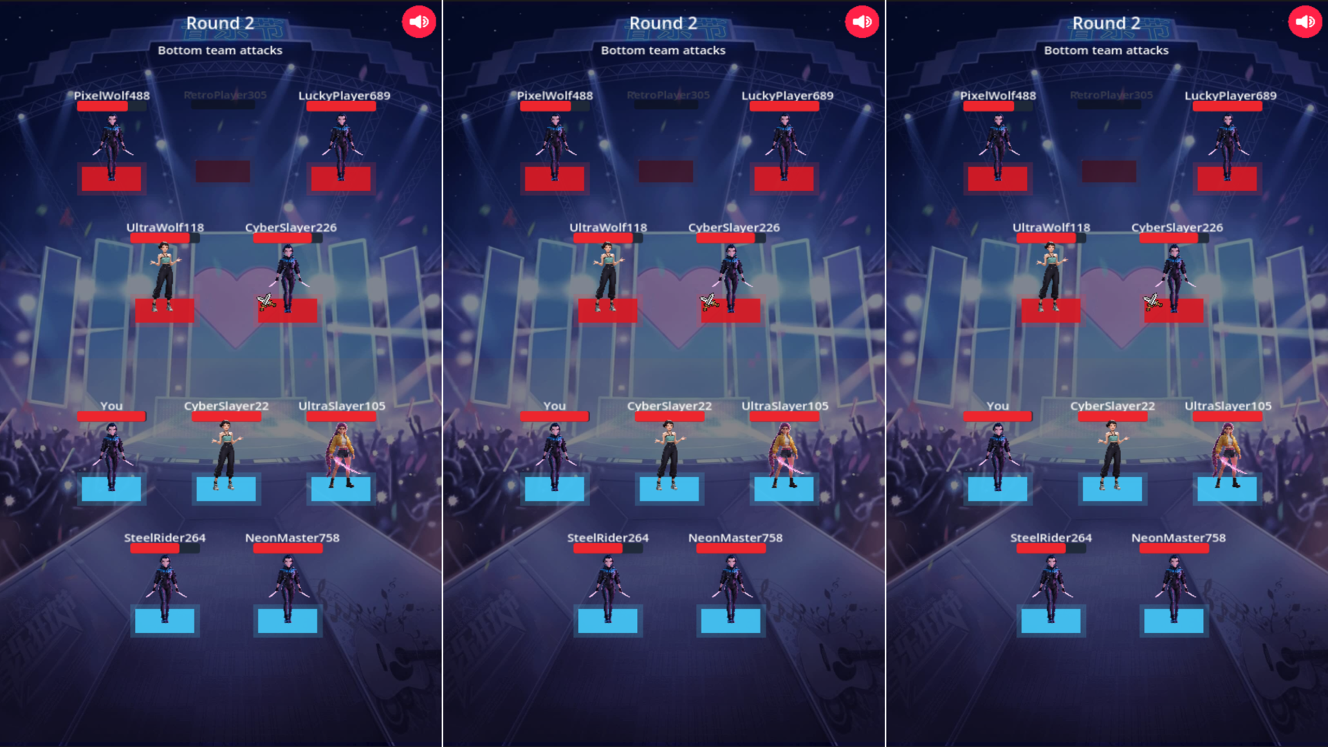 K-Pop Hunters Battle: Rumi, Mira, Zoey — screenshot 4