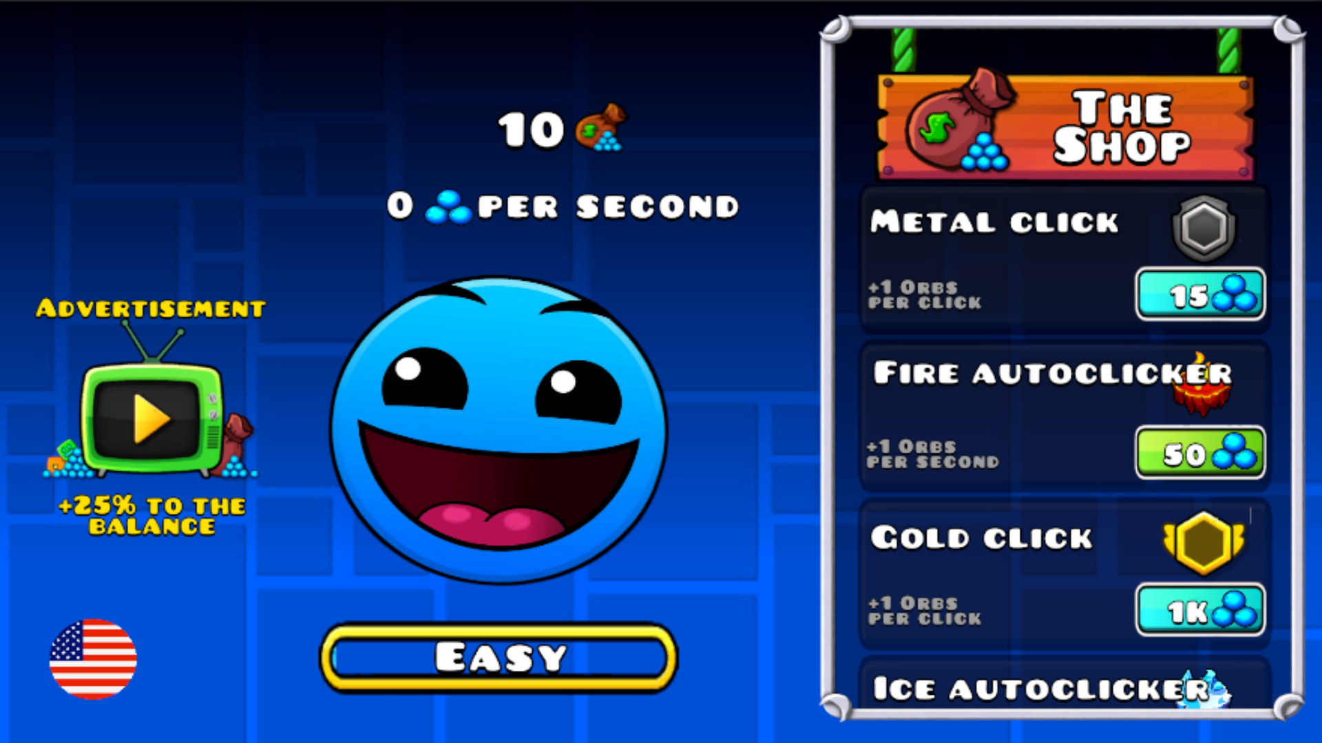 Geo-Clicker: Evolution of the geometry of darkness — screenshot 2