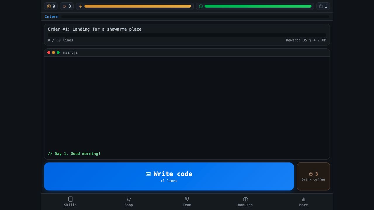 Programmer Simulator screenshot 1