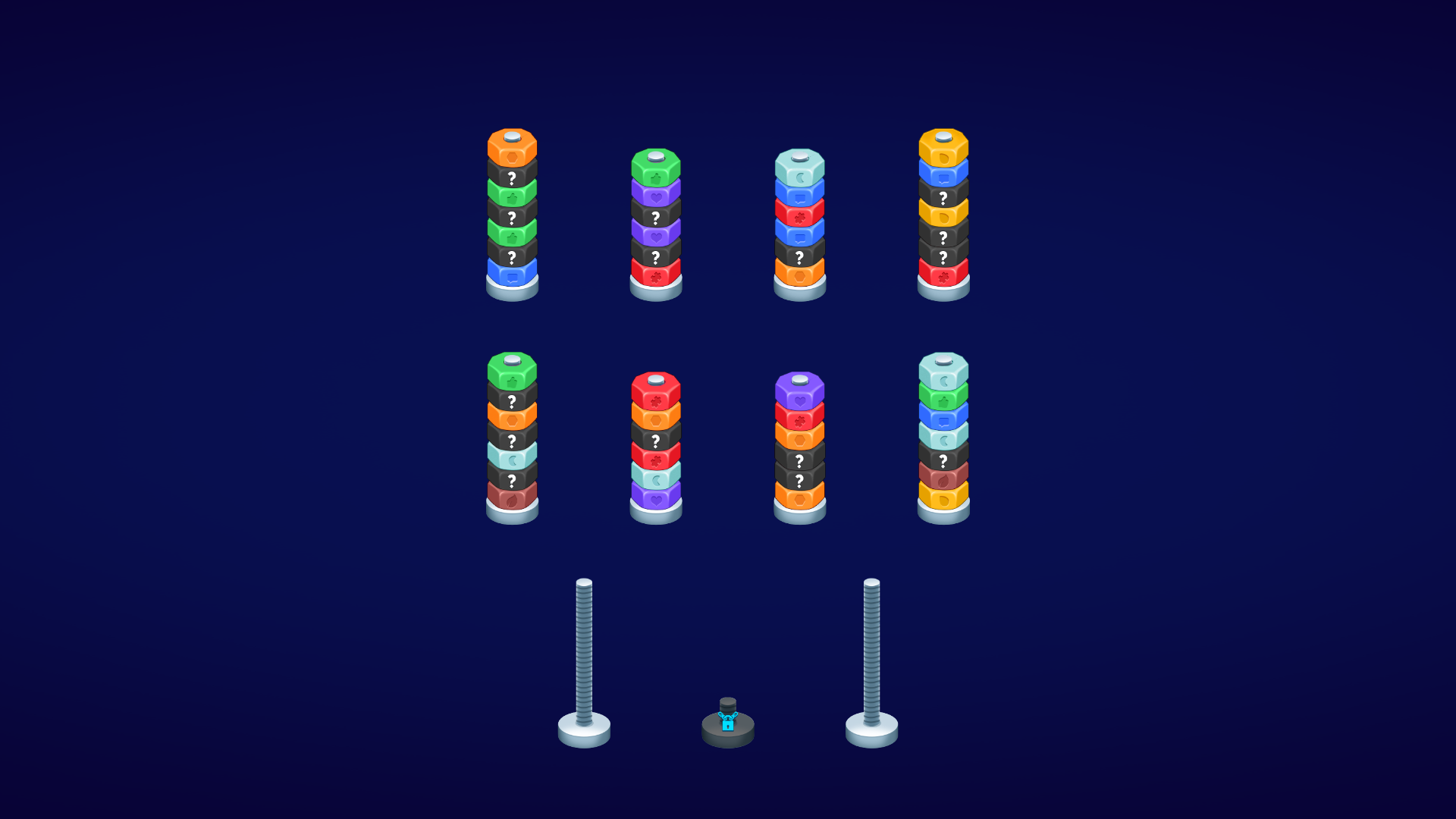 Nuts Color Sort Puzzle screenshot