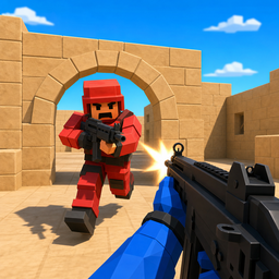 Blockwarz: Team Shooting Game