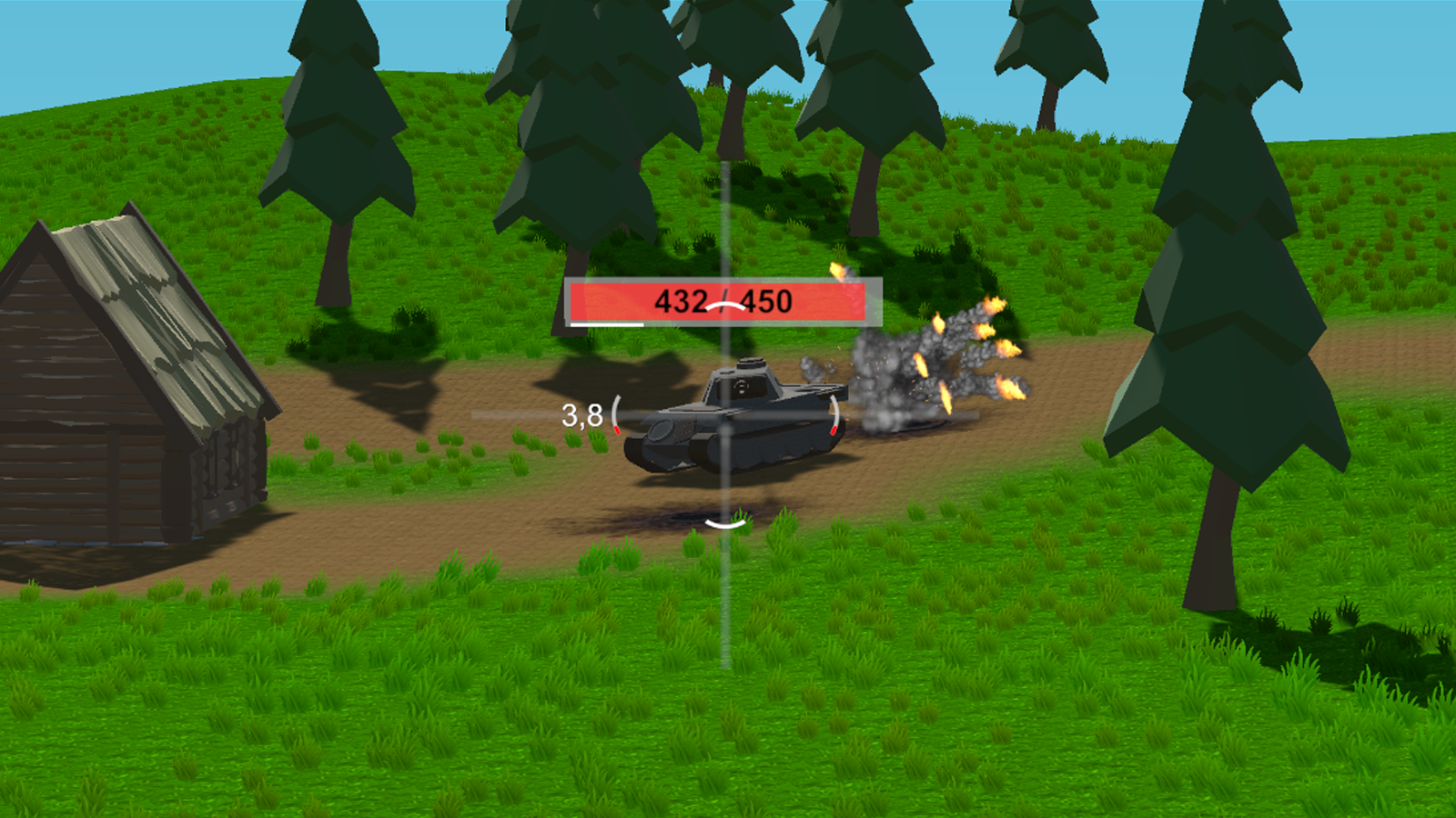 Artillery: Direct fire screenshot