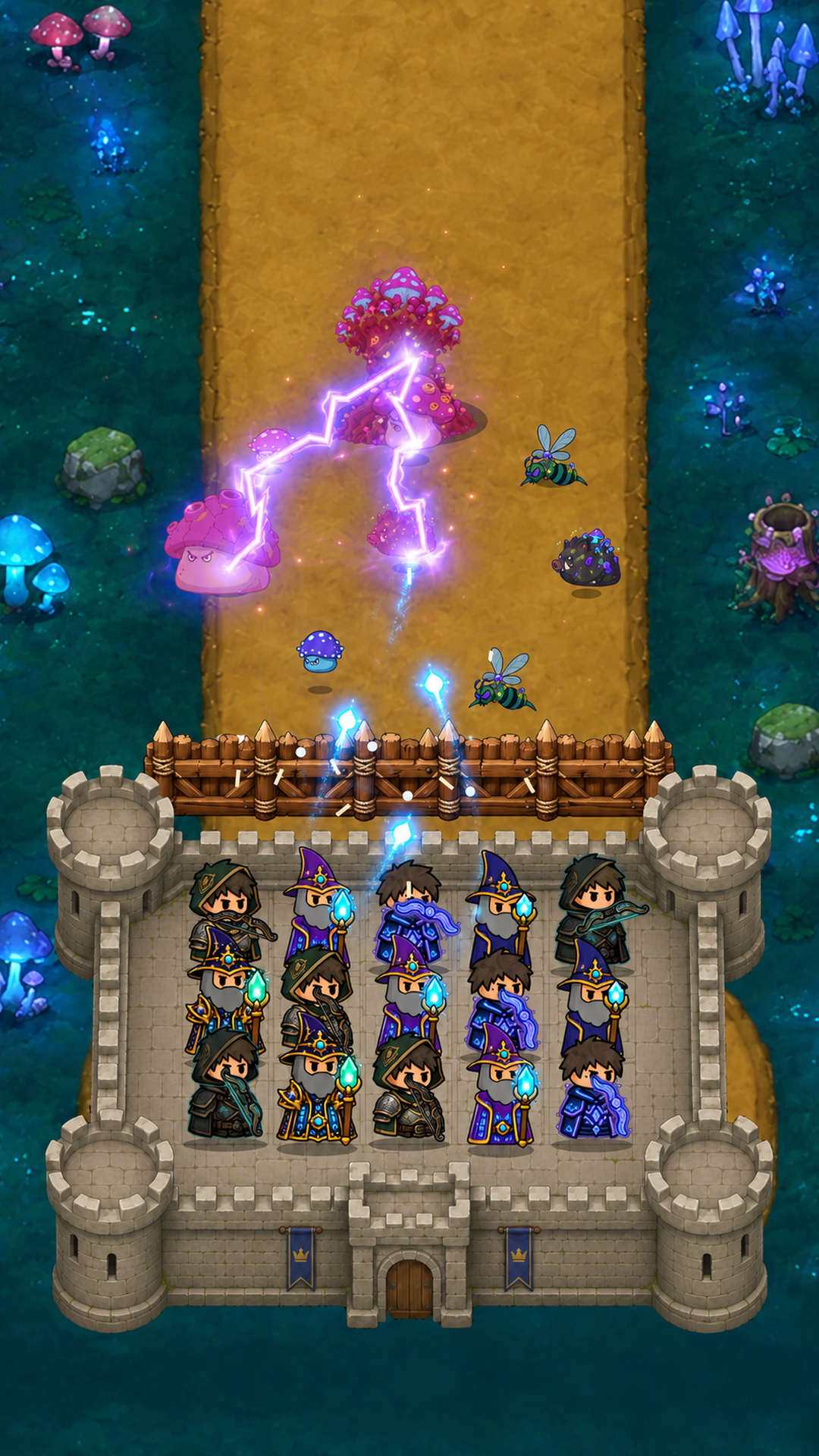 Merge Defense: Army Behind the Wall screenshot 8