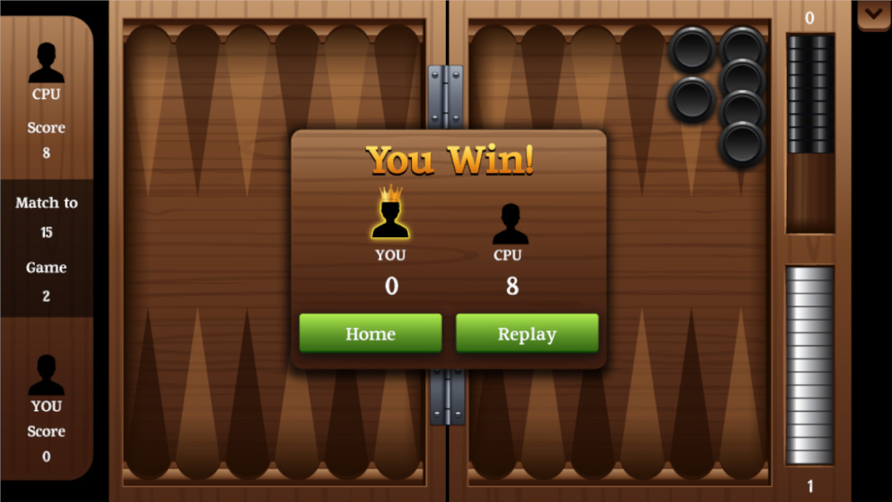Backgammon screenshot 2