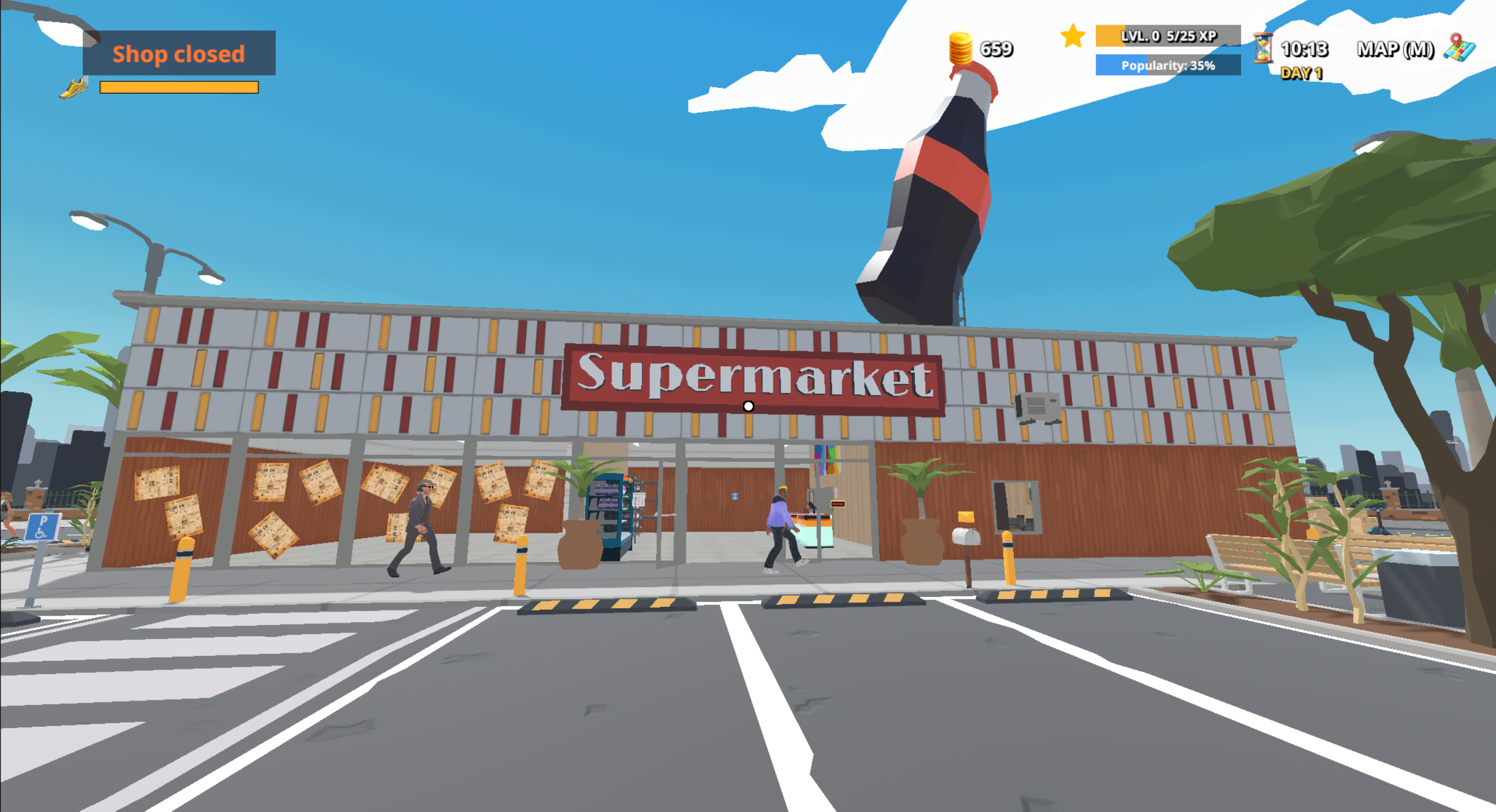 Supermarket: Shelves & profits — screenshot 1