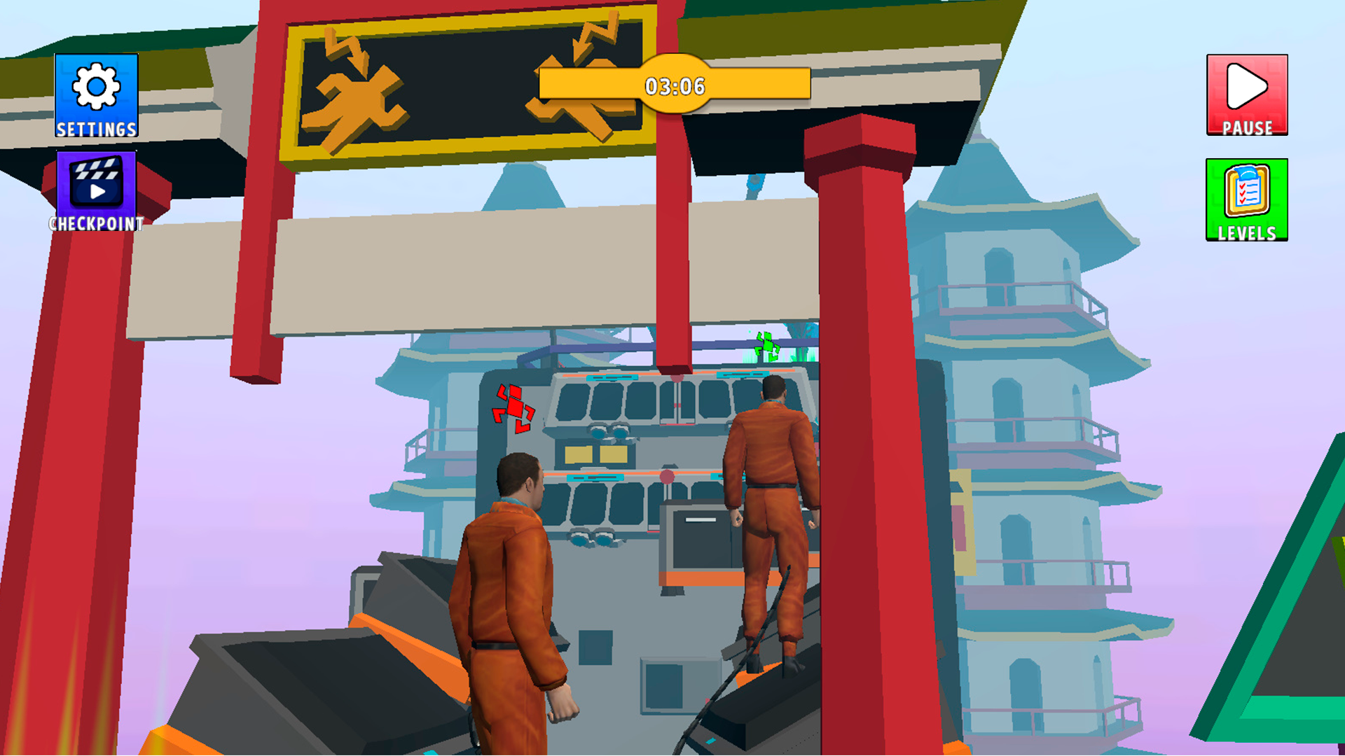 Chained Together: Escape Parkour — screenshot 2