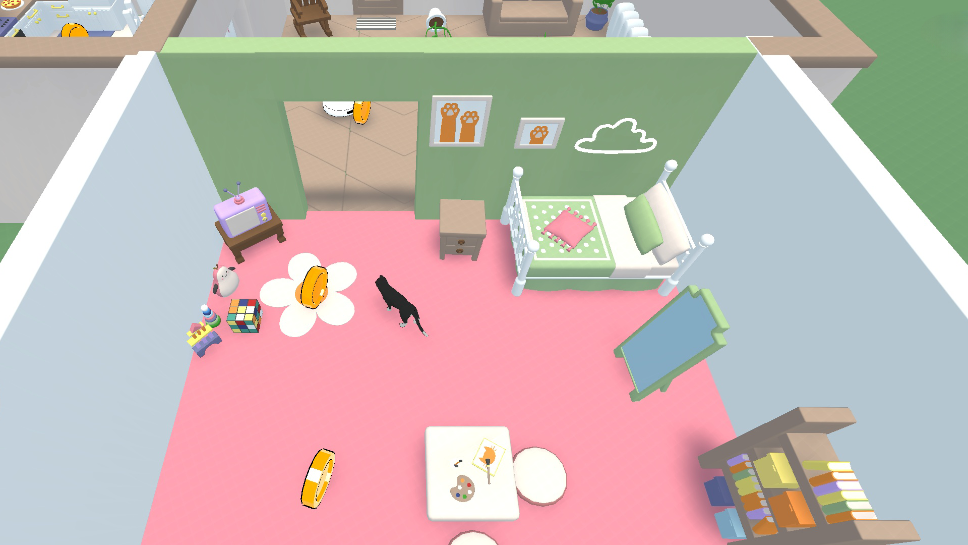Cartoon cat: naughty kitten screenshot