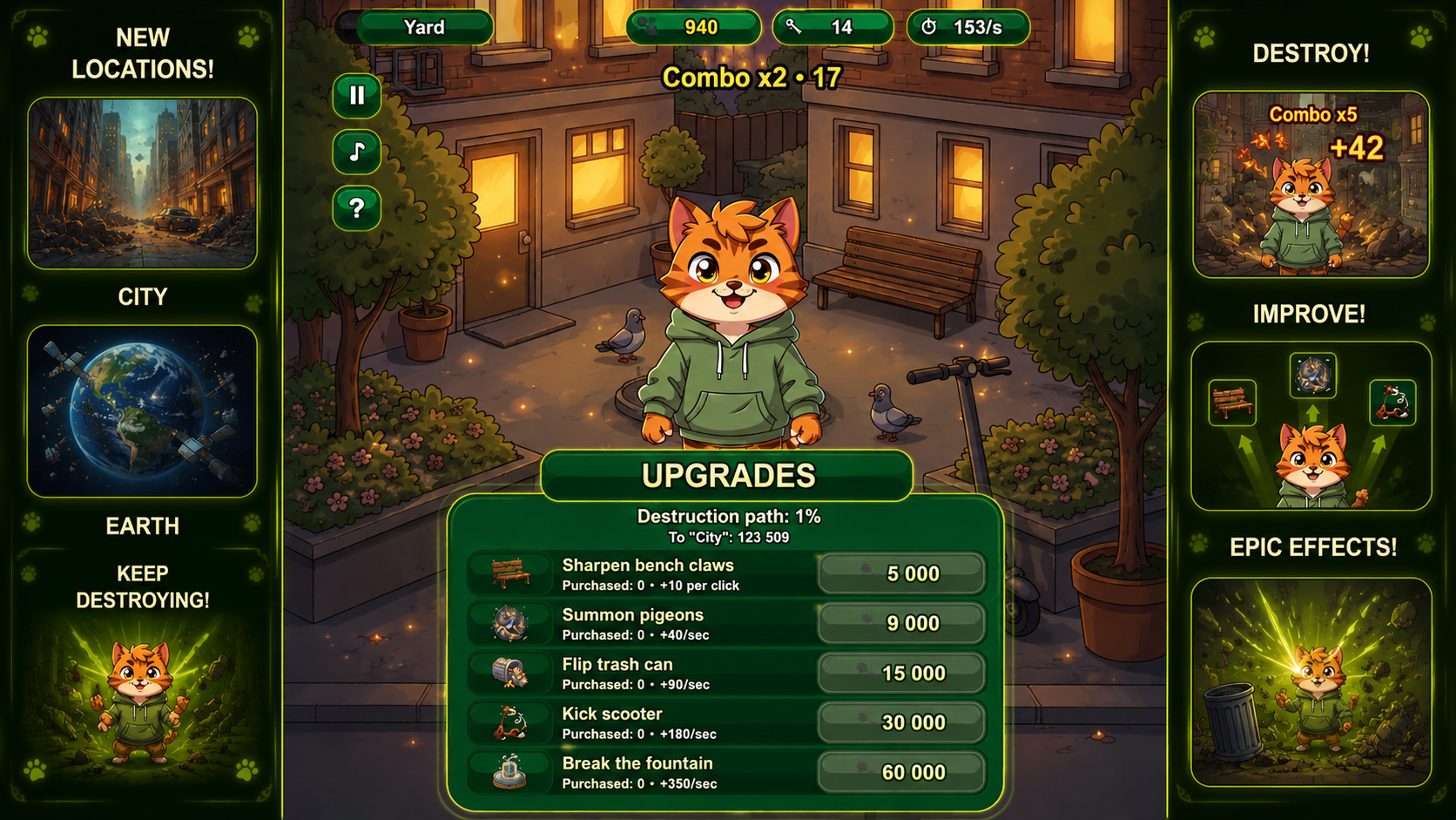 Cat of Destroy — screenshot 2