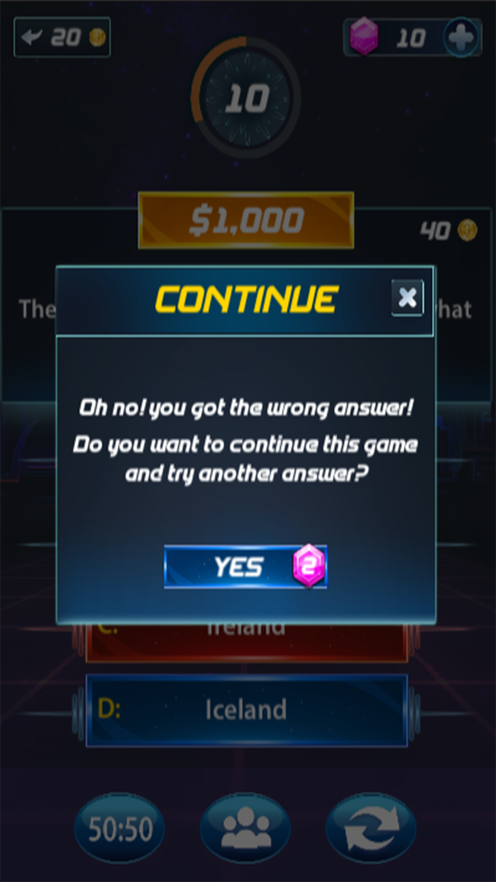 Become a millionaire screenshot 8