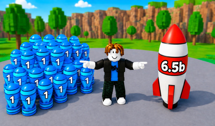 Merge Rockets: Obby