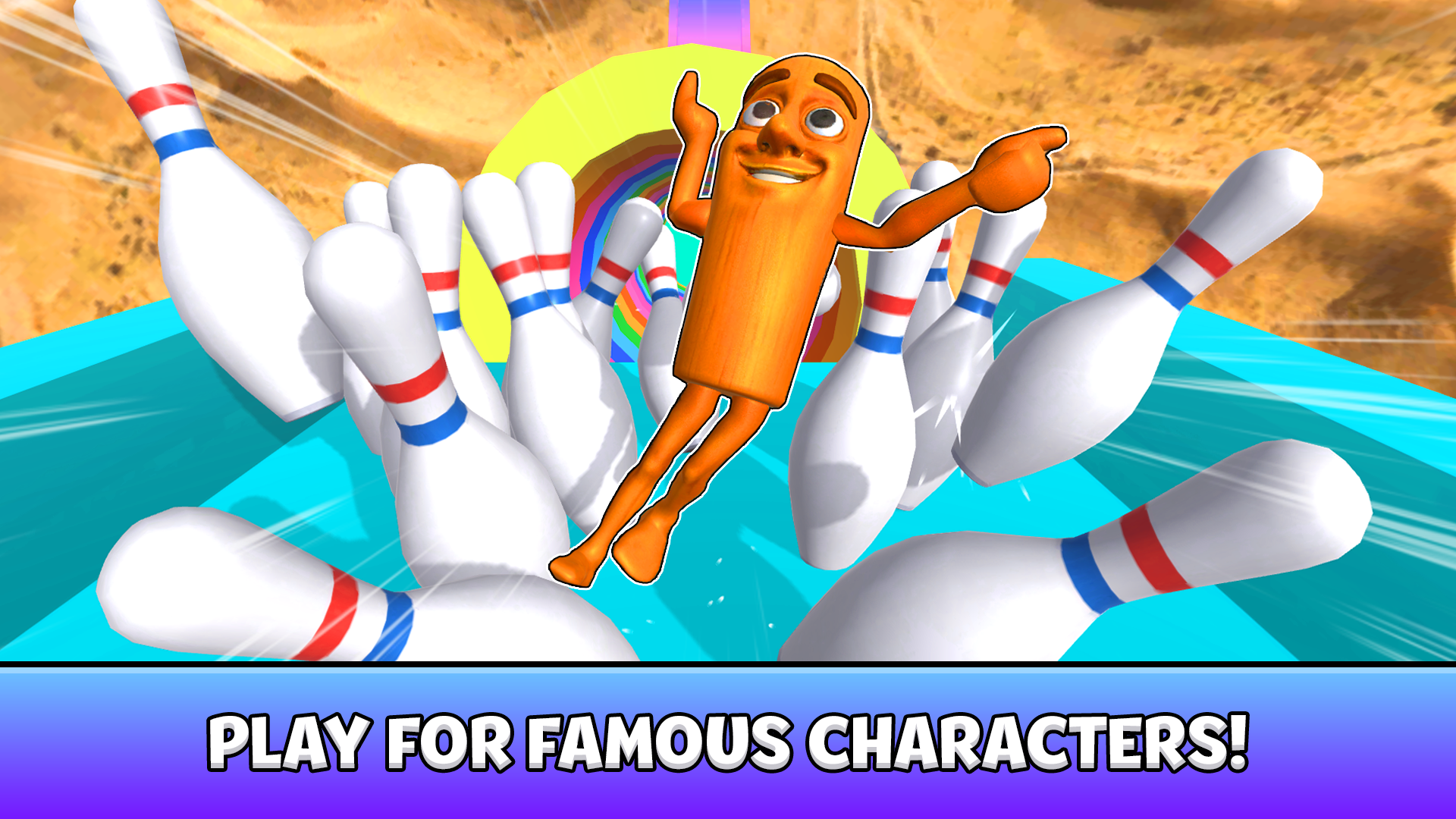 Crazy Downhill! Ragdoll Fall Down! screenshot