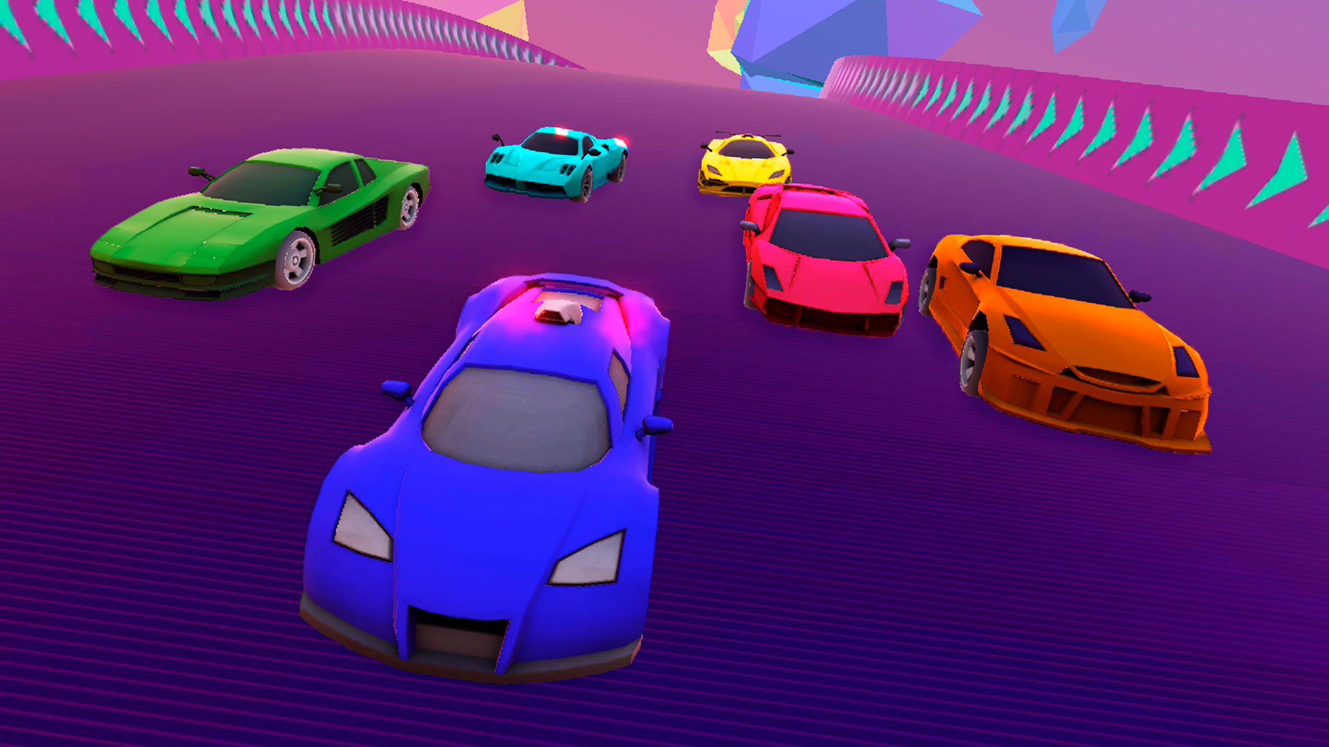 Car Race 3D Simulator screenshot