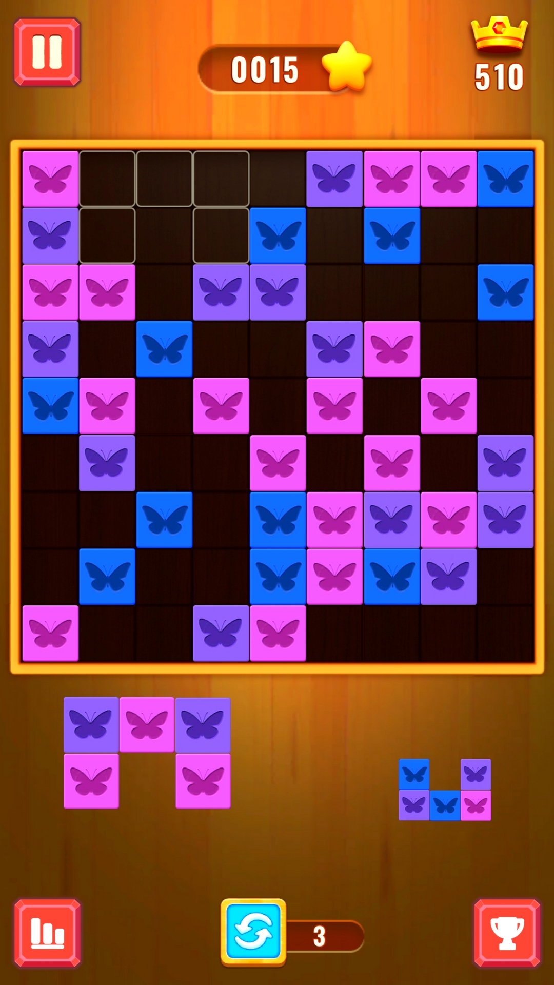 Butterfly: Block Puzzle screenshot 4