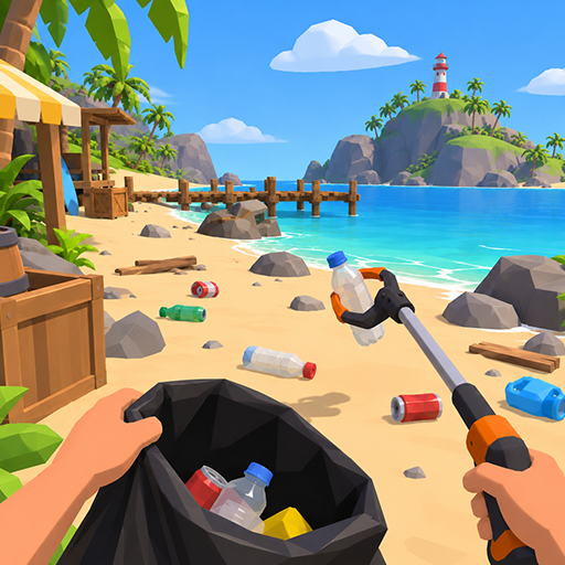 Island Cleaner Simulator icon