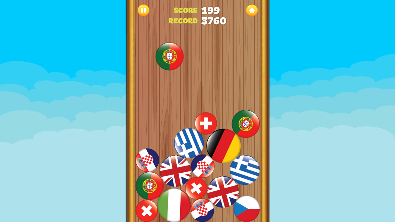 World flags merge screenshot