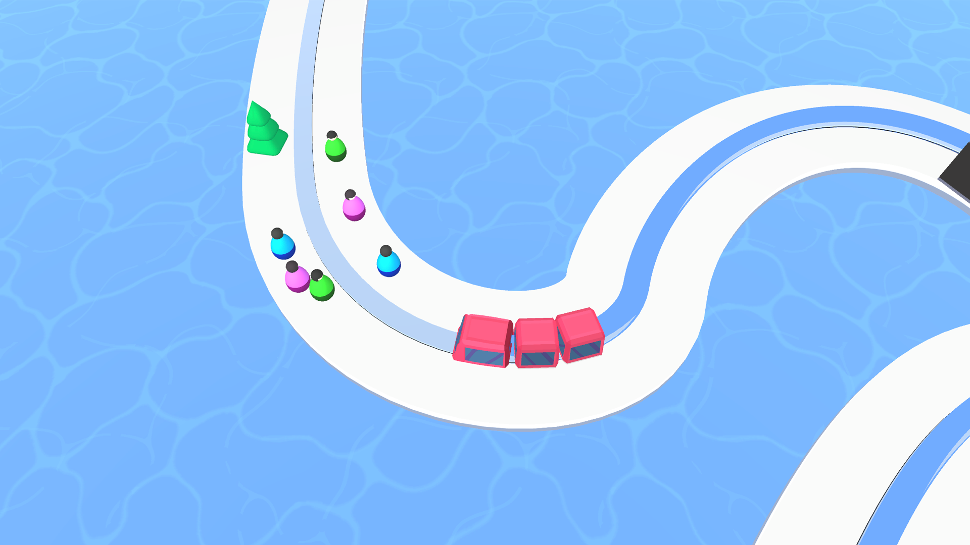 Train Taxi 3D screenshot