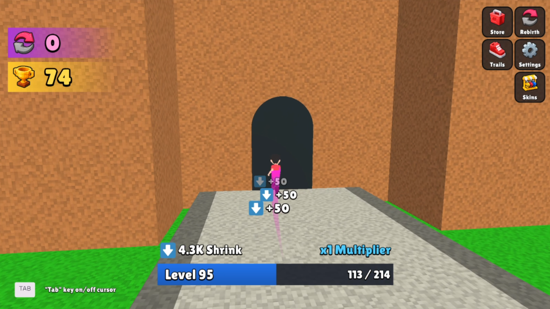+1 Weight Loss per Step: Obby screenshot 3