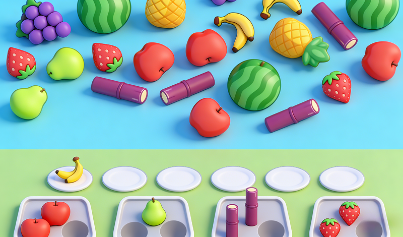 Fruit Catch: Falling Puzzle game cover