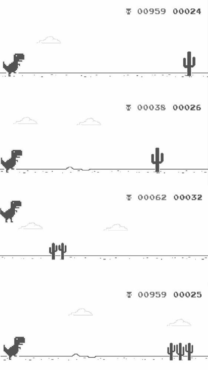 Jumping Dinosaur - the legendary browser game! screenshot 3