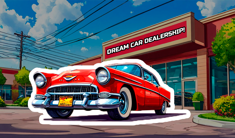Dream Car Dealership! game cover
