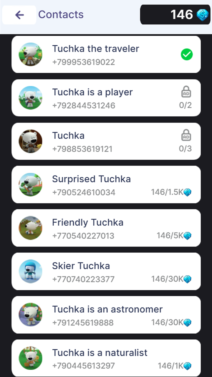 Mi-Mi-Bears Dot Calls: Chat-Prank, Video, Live screenshot 6