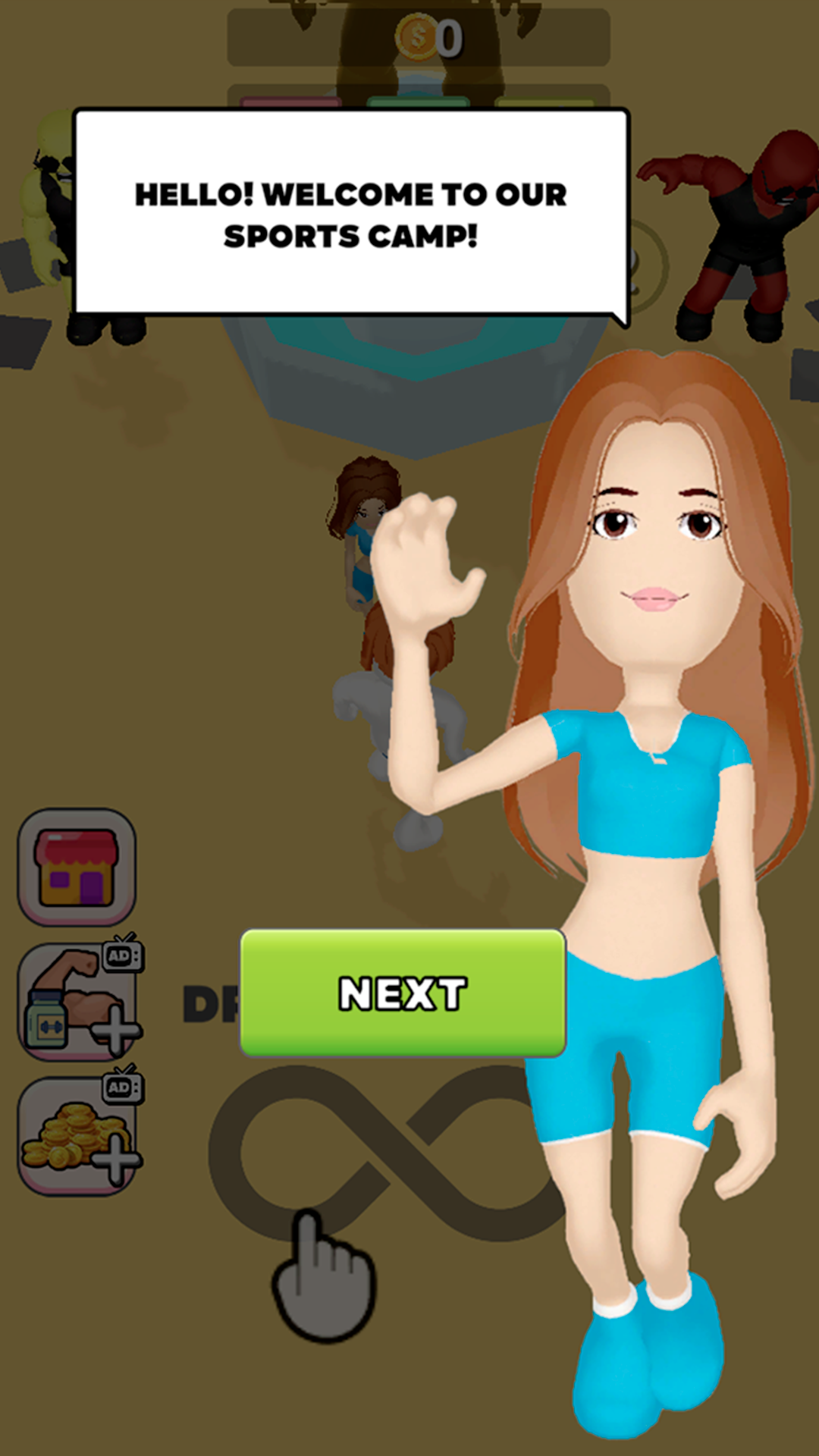 Robbie +1 Strength: Gym Clicker screenshot 7