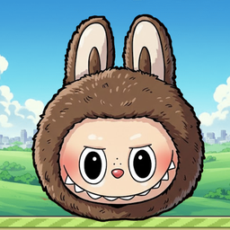 Прыгающий Лабубу! Тебе сюда!