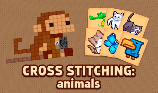 Cross Stitching: Animals