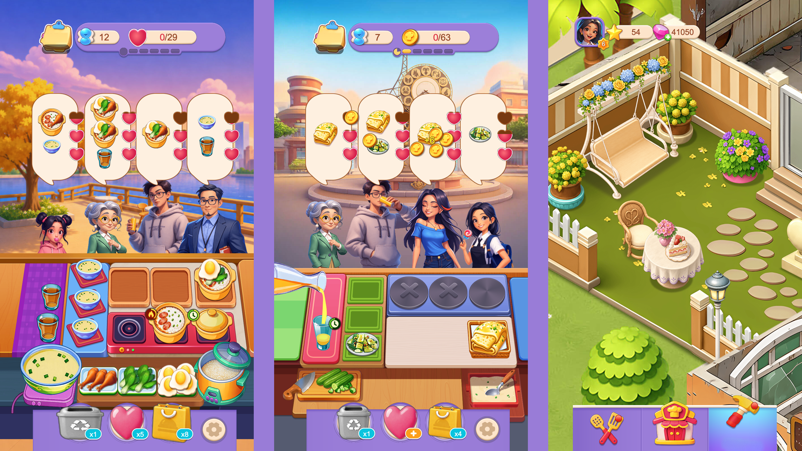 Cooking & Restaurant Builder screenshot 1